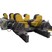 Grandes rotadores de soldadura de tubería autoajustables para tanque de aceite
